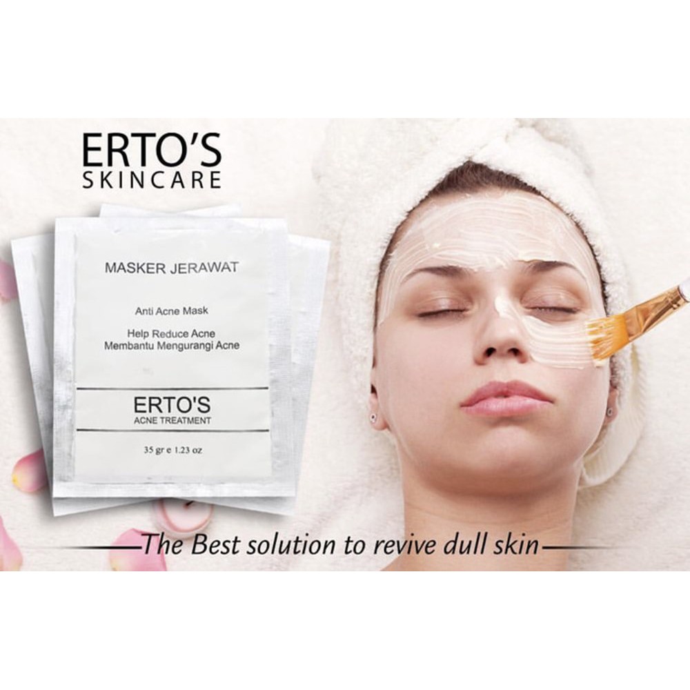 ERTOS MASKER JERAWAT - ERTO'S ACNE TREATMENT - MASKER ERTOS BEST SELLER