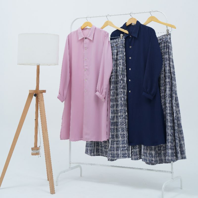 Set Tunik Jasmine Series (Tunik + Rok + Belt)