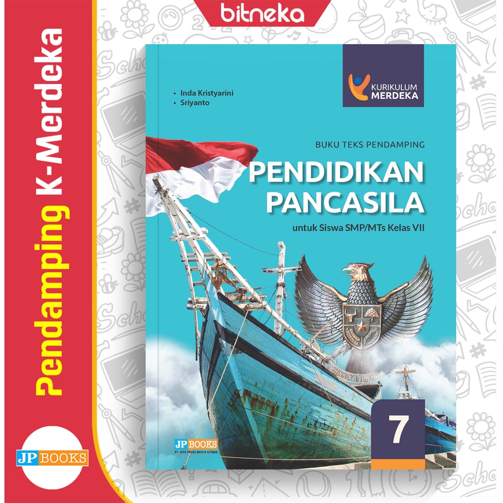 Jual Buku Teks Pendamping Pendidikan Pancasila SMP/MTs Kelas 7 ...