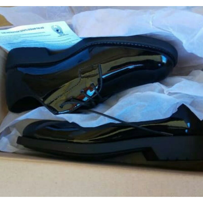 Sepatu PDH TNI Kulit mengkilap