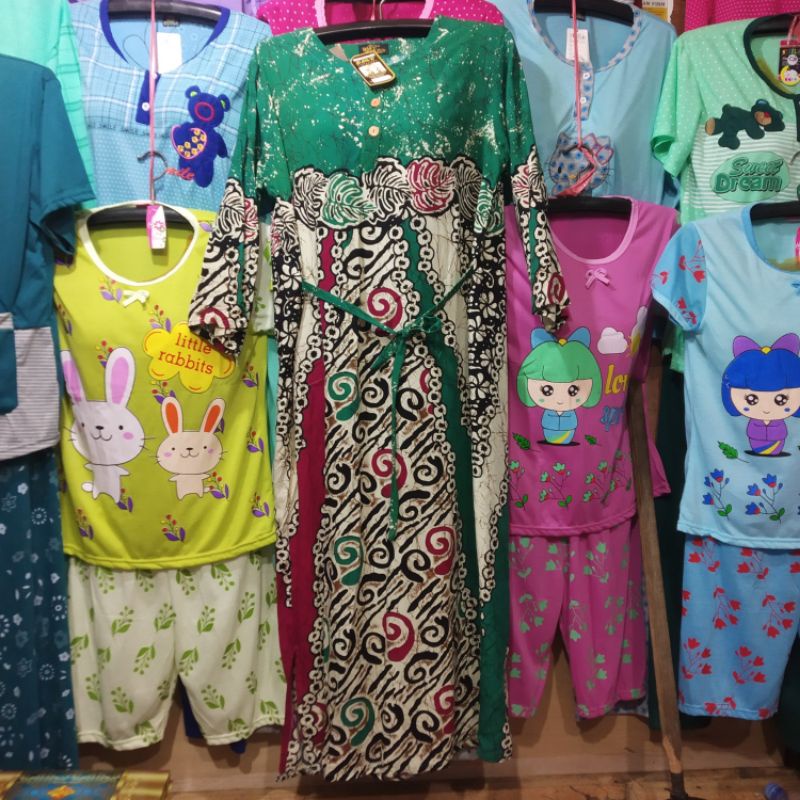 SMT Collection Marisa Sackdress Tali Daster Marisa Lengan Panjang Jumbo