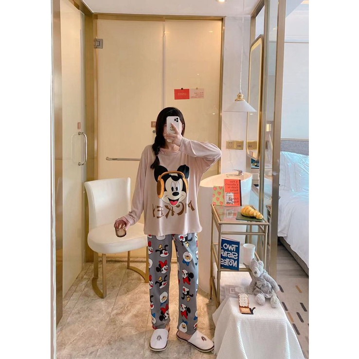 blinqshop BAJU TIDUR IMPORT-BIRU RABBIT