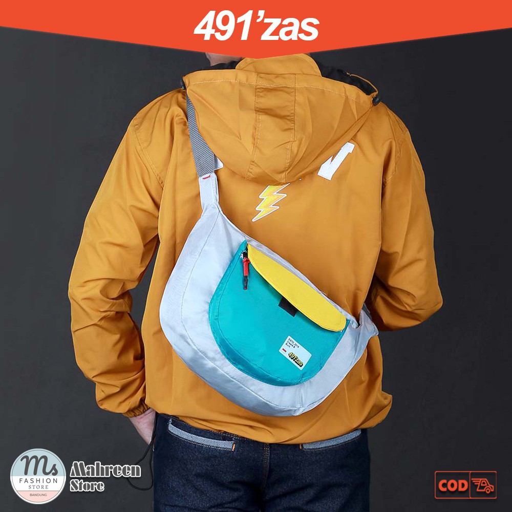 Tas Fuku Slingbag Tas Selempang Pria Wanita Unisex Distro - 491'Zas | MR 691