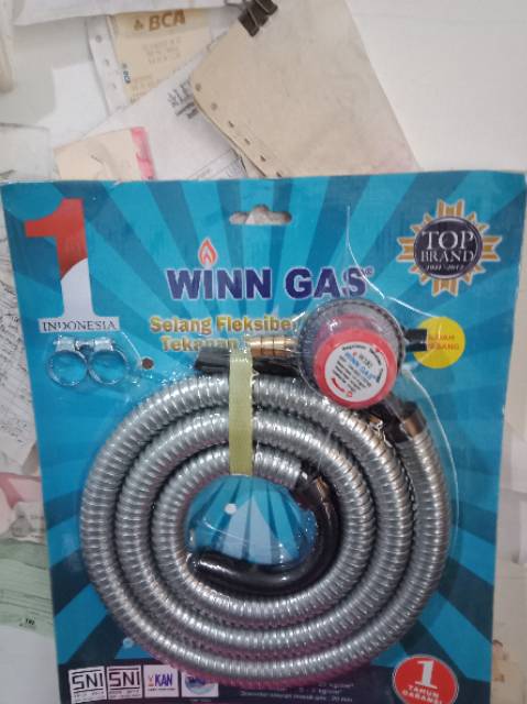 paket selang regurator high pressure winn gas w181 auto