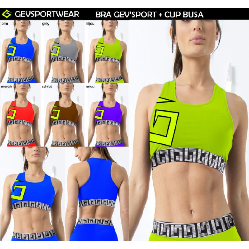 Sport Bra Gevsportwear Cup Busa