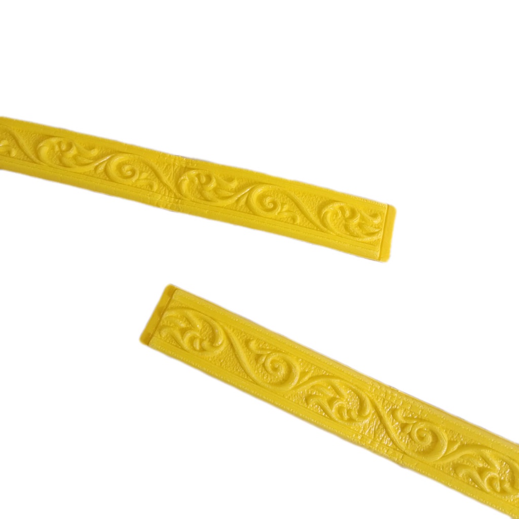 List wallfoam 3D TERBARU 2.3m×5cm×5mm-KUNING