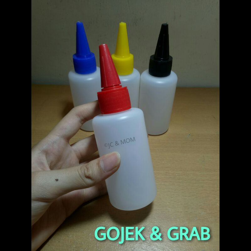 botol kosong tutup lancip 100 ml