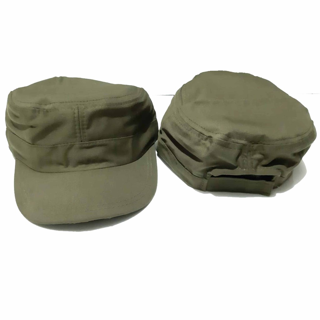 TOPI KOMANDO / MILITARY POLOS MURAH / TOPI MILITER - Hijau Army