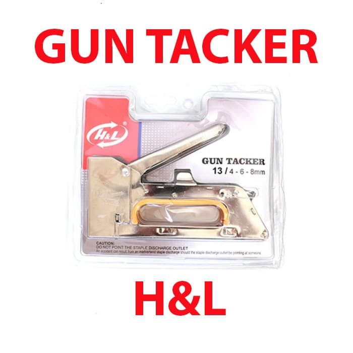 

H&L Gun Tacker - Staples - Steples - Staple - Stapler tembak 4-6-8 mm