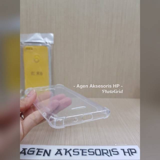 Anti Crack Redmi 6 FINGERPRINT 5.45&quot; Softcase Xiaomi Redmi 6 Anti Crack Jelly Case Tahan Benturan