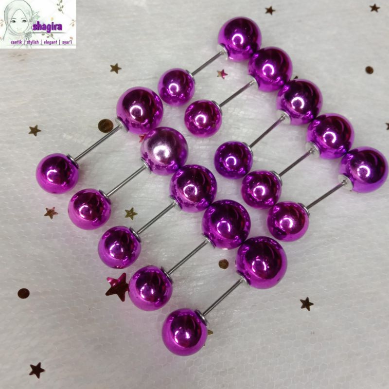 bros jilbab mewah premium by shagira tupsin mutiara Bros tusuk tupsin Korea brooch aksesoris  jilbab tupsin warna tupsin dove doffa moza bros hijab bros kecil bros pilihan bros hijab korea peniti jarum tupsin brooch cantik murmer peniti hijab jarum warna-Magenta