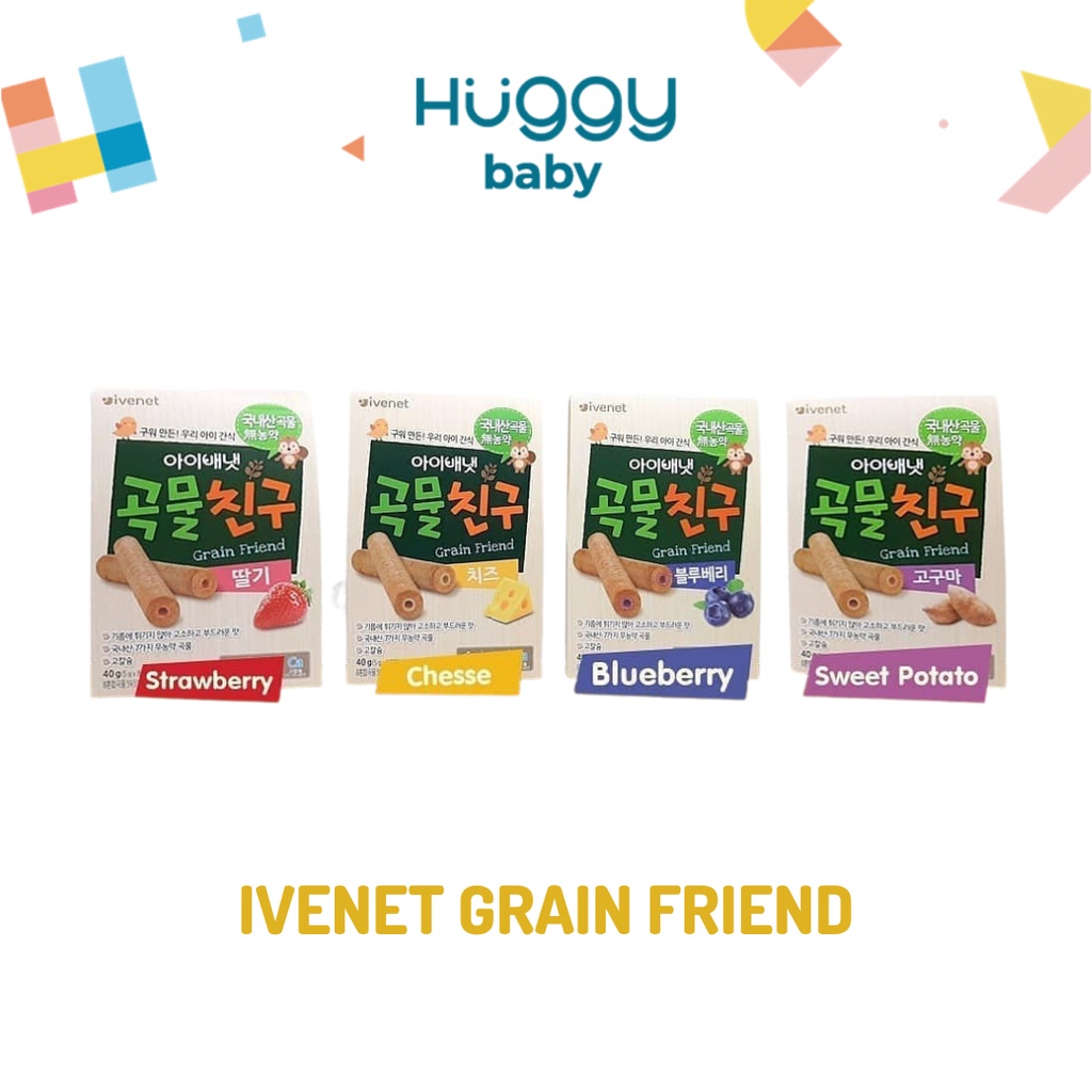 Ivenet Grain Friend - Snack Jajanan Cemilan Biskuit Bayi dan Anak