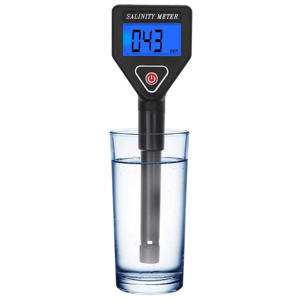 Salinity Meter Digital Seawater Food Salinity Tester Salt Concentration