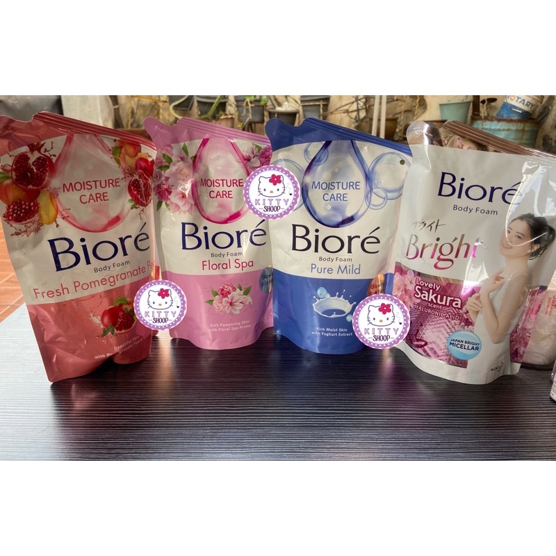 Body Wash Biore 400/380ml &amp; 800ml