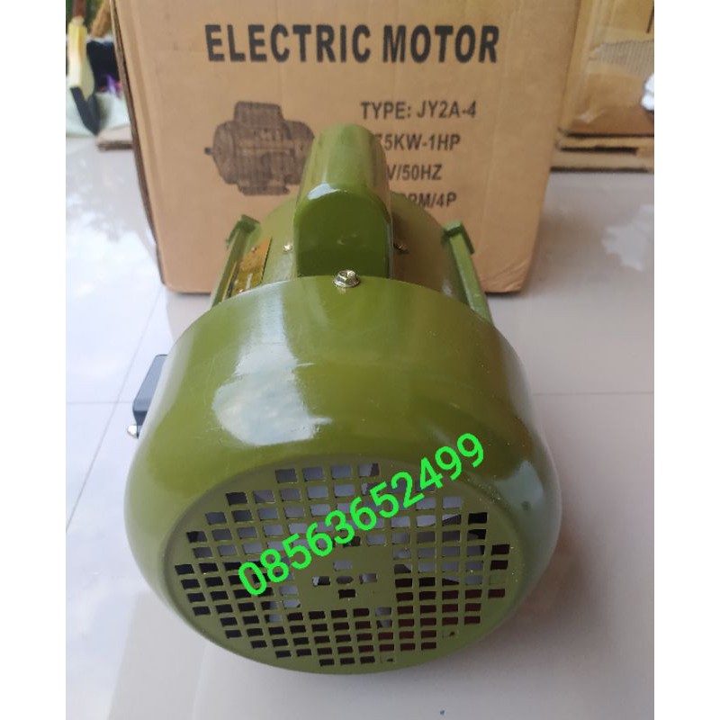 Dinamo Sem Motor Penggerak 1 HP 1Phase 1400 rpm