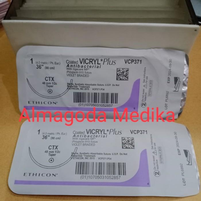 Medd Vicryl 1 Plus Vcp371. Benang Operasi