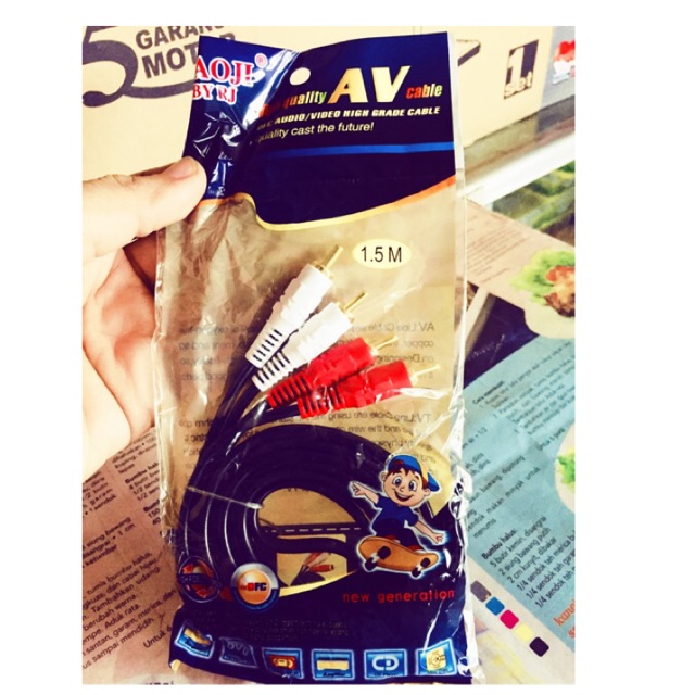 KABEL RCA 2-2 / KABEL RCA 2 TO RCA 2