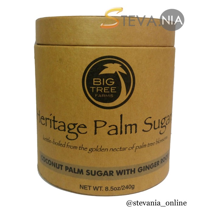 

Big Tree Farms Heritage Palm Sugar - with Ginger Root 240g