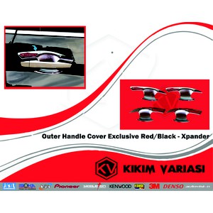 outer handle xpander exclusive merah/ hitam