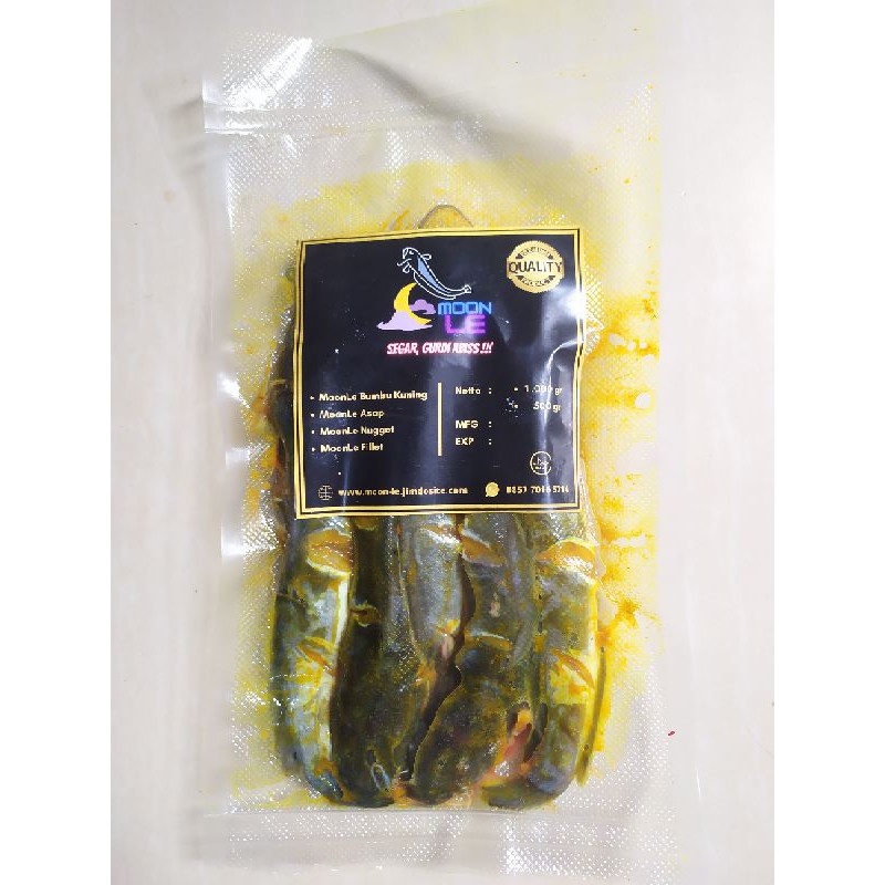 

lele bumbu kuning MOONLE siap goreng