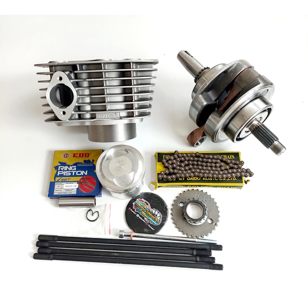 Paket bore up stroke up tiger gl megapro langkah 70 & 72 mm Herex touring harian