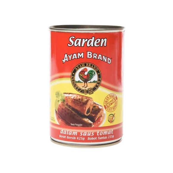 

Ayam Brand Sardines In Tomato Bulat 425G