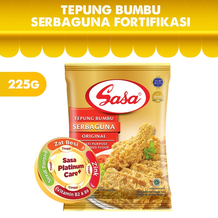 

MURAH SASA Tepung Bumbu Serbaguna Fortifikasi 225 gr