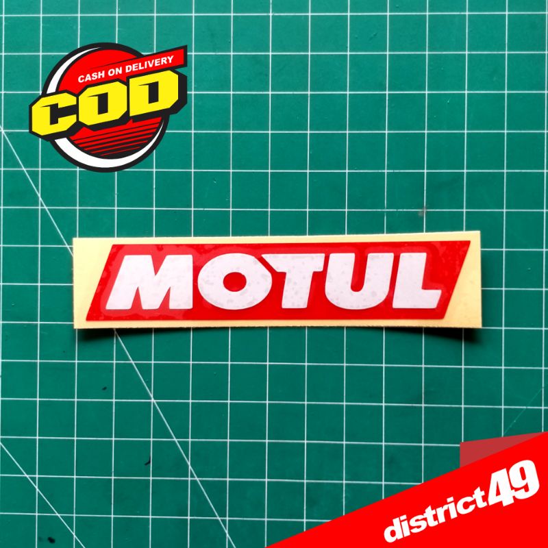 Cutting sticker - Stiker cutting Motul - Stiker Motul - Stiker Motor Mobil dan Helm