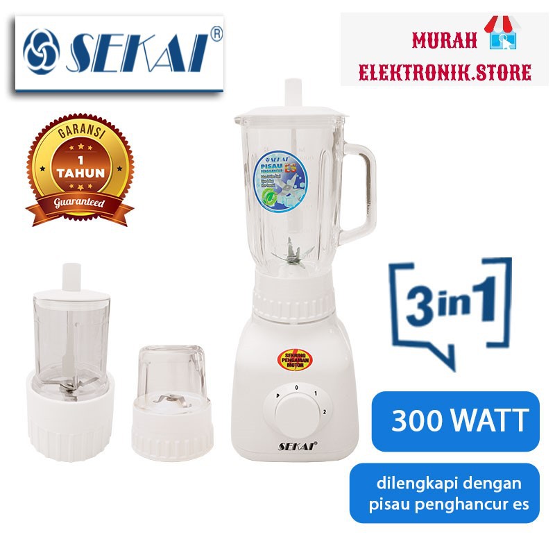 Sekai Blender BL 752 GL 3 In 1