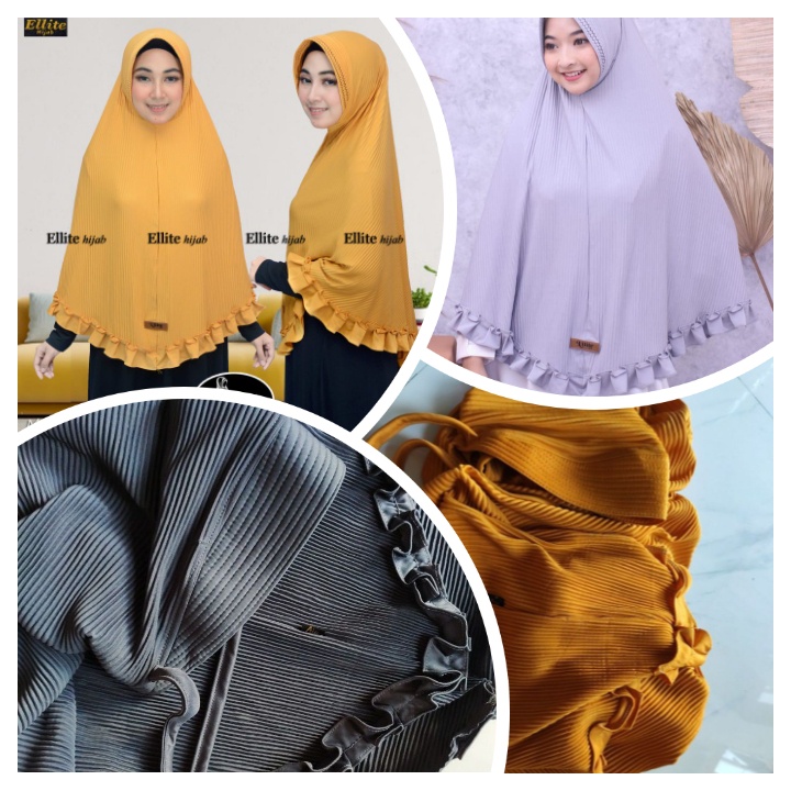 HIJAB SYAR'I HIJAB JUMBO GOTIK PLISKET