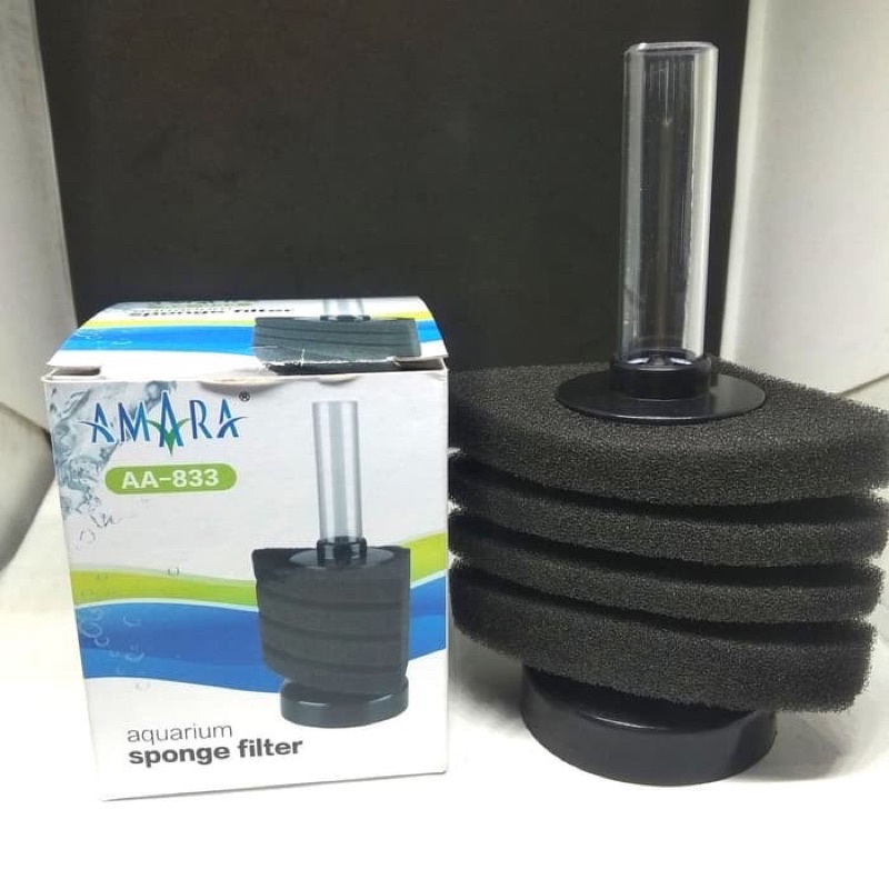 AMARA AA 833  933 SPONGE FILTER BUSA SPON MINI FOAM AKUARIUM AQUARIUM AQUASCAPE