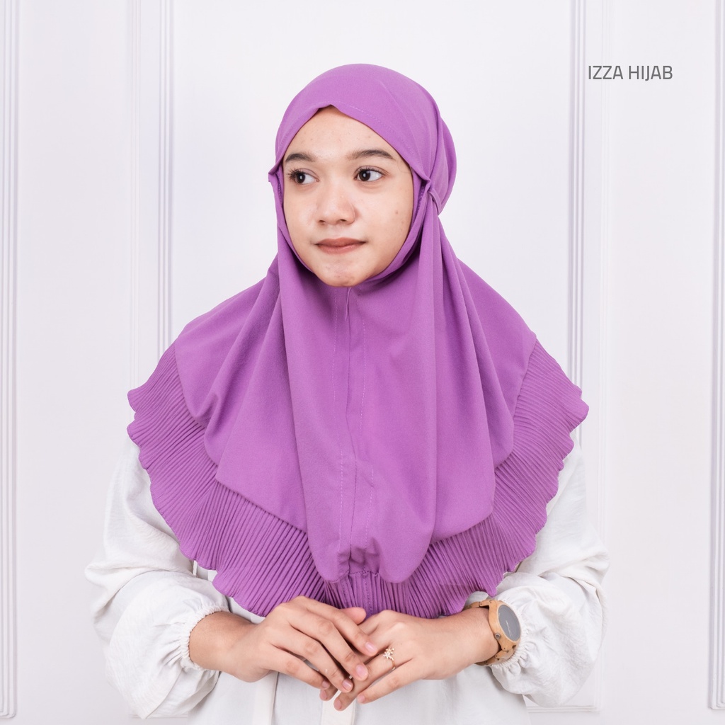 HIJAB BERGO PLISKET BERGO TALI MARYAM PLISKET NON PET IDOLA BERGO MARYAM PLISKET DIAMOND