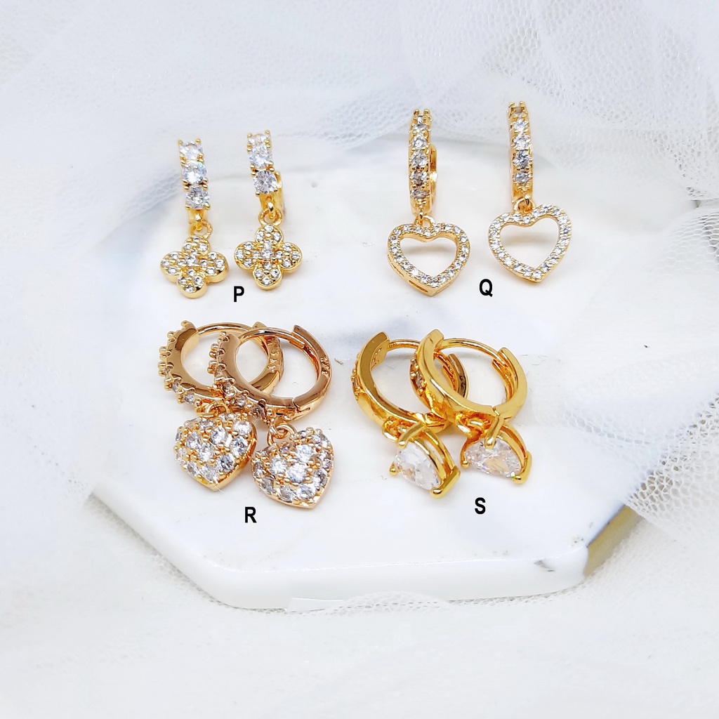 Anting Xuping Wanita Permata Cantik - BE176