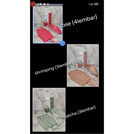 MASKER KF94 KEA 5PLY ISI 10LEMBAR