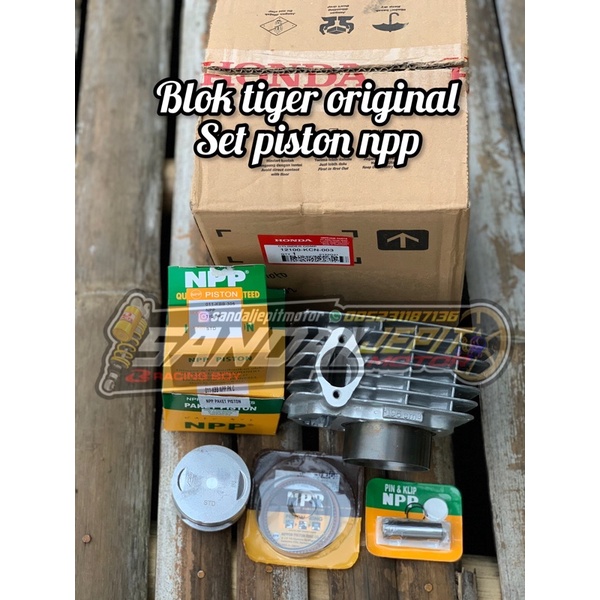 BLOK TIGER ORIGINAL SET PISTON NPP OS 0 STANDART