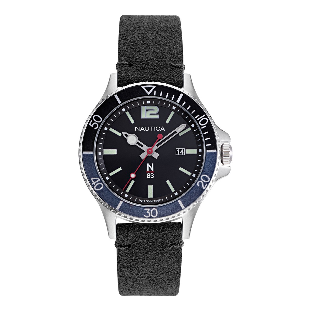 Nautica jam tangan pria Accra Beach NAPABF916 hitam