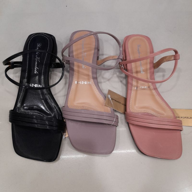 sandal slide tali wanita yongki komaladi