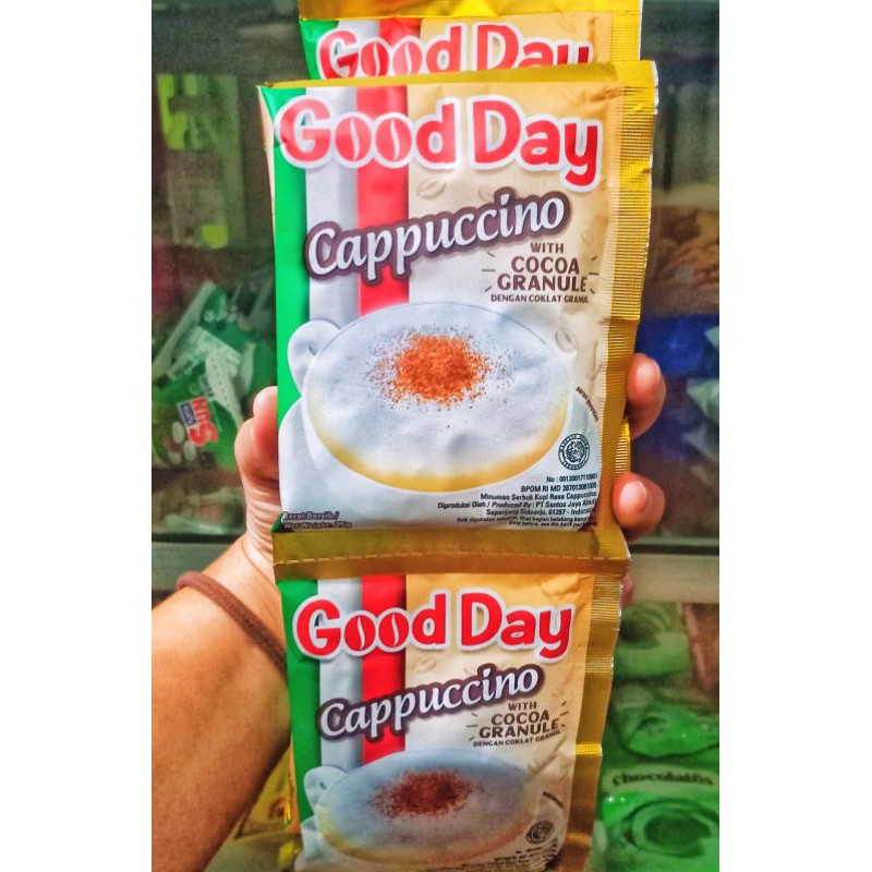 

Good Day Cappuccino with Cocoa Granule Renceng