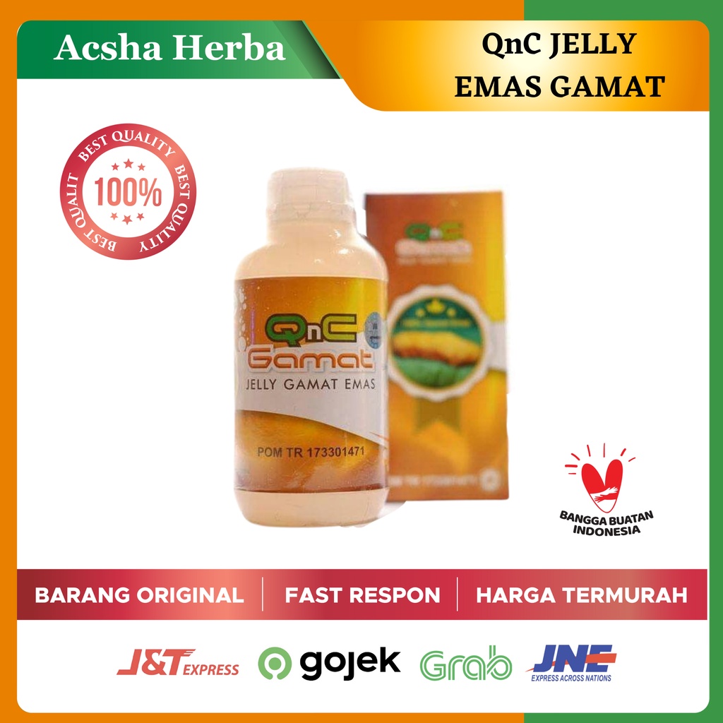 

QnC Jelly Gamat Emas Ekstrak Teripang Asli Sudah BPOM