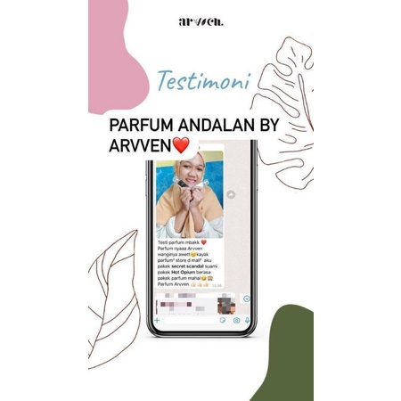 PARFUM ARVVEN / PARFUM VIRAL / PARFUM MURAH BERKUALITAS TAHAN LAMA