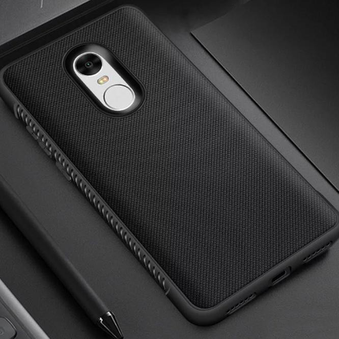 Xiaomi Redmi 5 Plus 5+ Case Shockproof Anti Slip Slim Black Matte - Hitam New Hokyti
