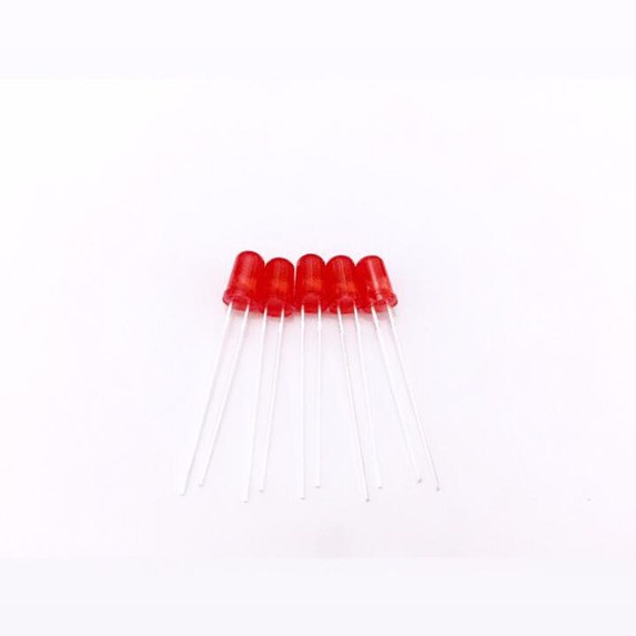 100PCS LAMPU LED 5MM LED Diode MERAH KUNING HIJAU 5MM