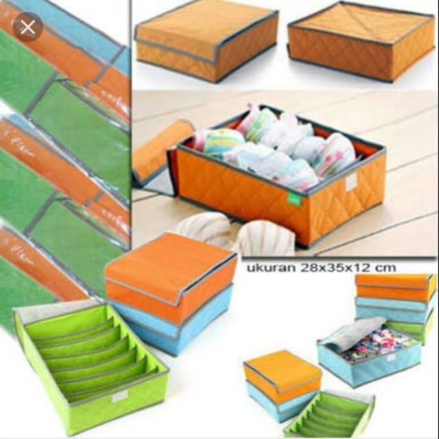 Underwear organizer - Tempat underwear /pakaian dalam pria & wanita..