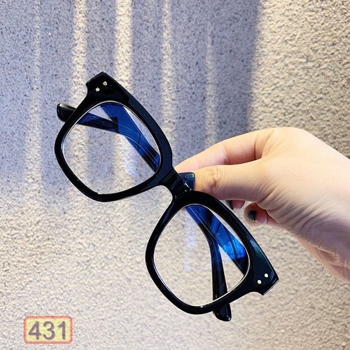 Kacamata myopia 100 / 200 / 300 / 400 Bingkai Besar Anti Radiasi Gaya Retro