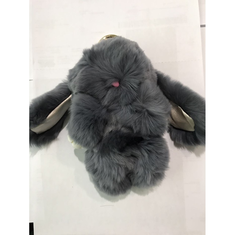 Bunny Bag Charm Copenhagen Fur gantungan kelinci