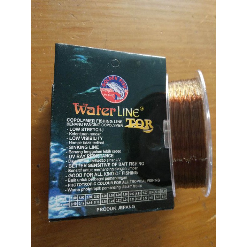 Senar Water line TOR golden fish 150m