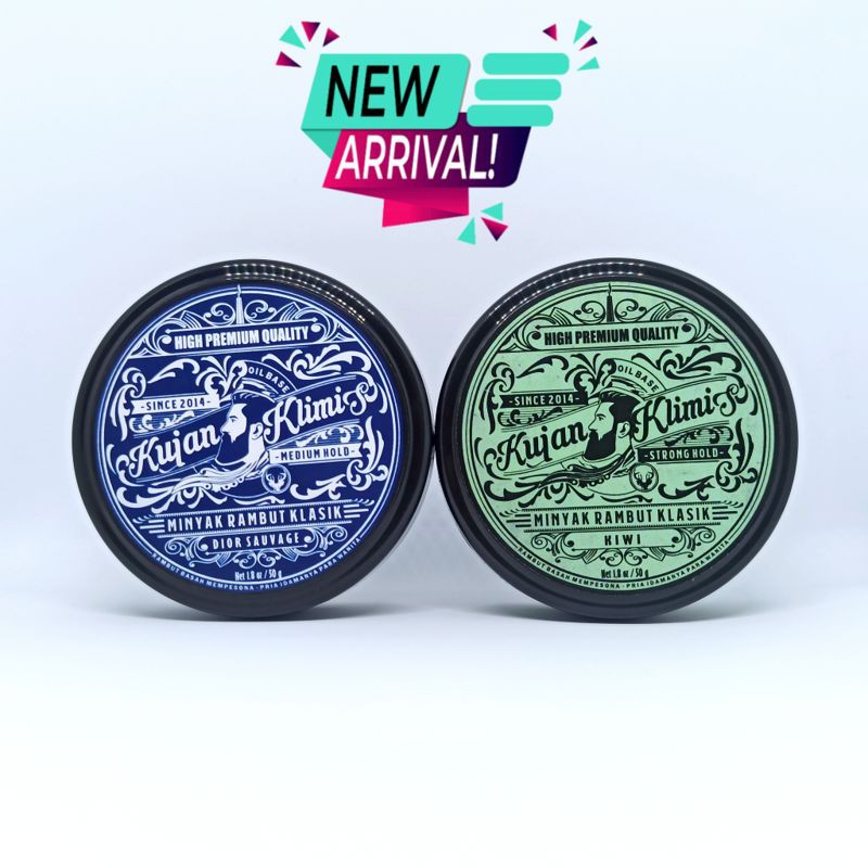 Pomade Oilbase Kujang Klimis 50gr