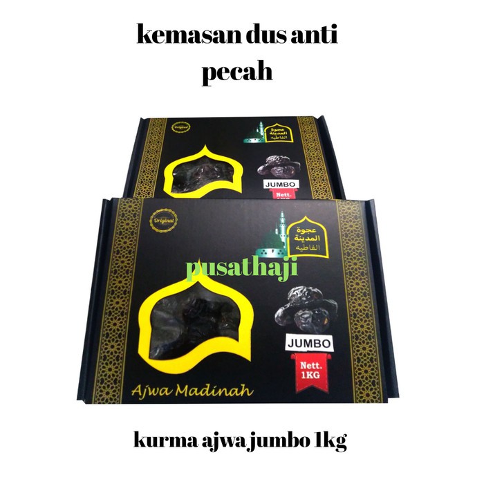 

Produk Terbaru - 1Kg Kurma Ajwa Jumbo Madinah/Kurma Nabi Asli 1Kg