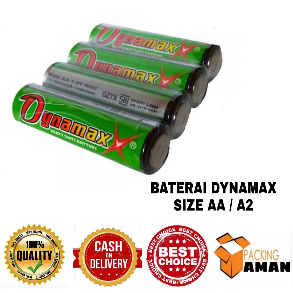 Baterai AA 1,5v Dynamax Isi 4pcs