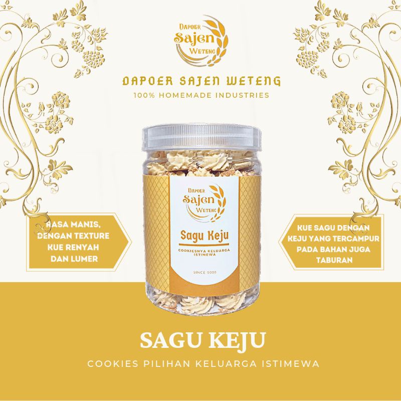 

Sagu Keju Jar 500 ml